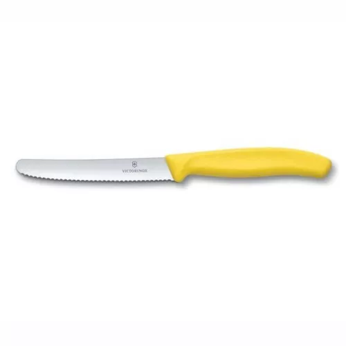 Victorinox Tomatenmes Tafelmes Kartel  Geel 10cm 2 stuks