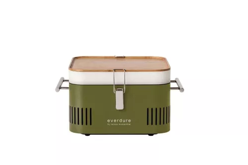 Everdure Everdure Cube Houtskool Barbecue Groen / Khaki (HBCUBEKEU)