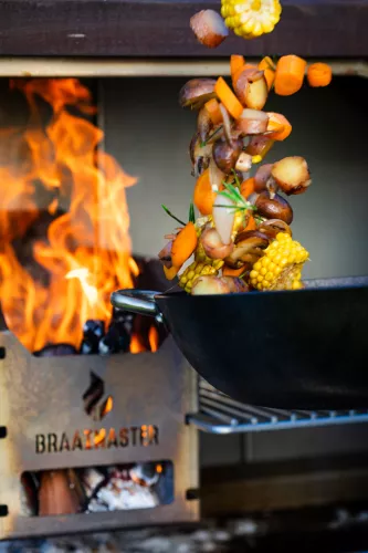 Braaimaster Braaimaster Wok Frame RVS/Inox (WF01)