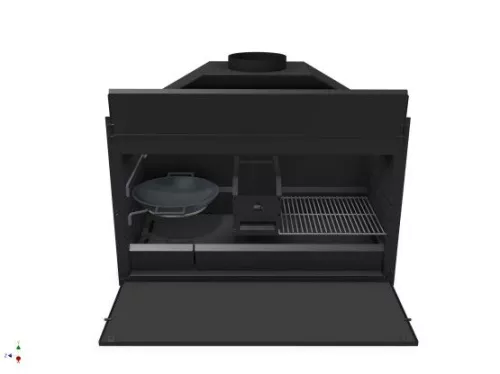 Braaimaster Braaimaster Wok Frame RVS/Inox (WF01)