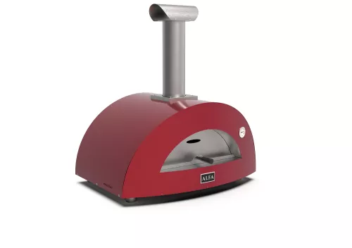 Alfa Forni Alfa Forno Moderno 2 Pizze - Rood - Hout (FXMD-2P-LROA)