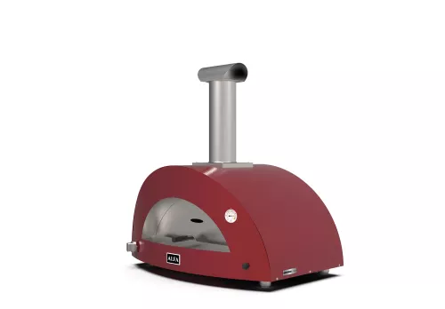Alfa Forni Alfa Forno Moderno 3 Pizze - Rood - Hybride (FXMD-3P-GROA)