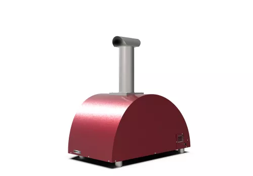 Alfa Forni Alfa Forno Moderno 3 Pizze - Rood - Hybride (FXMD-3P-GROA)