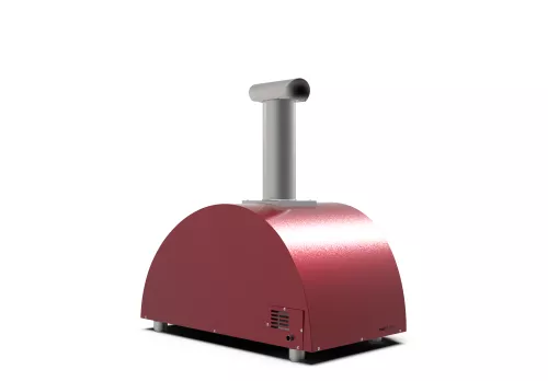 Alfa Forni Alfa Forno Moderno 3 Pizze - Rood - Hybride (FXMD-3P-GROA)
