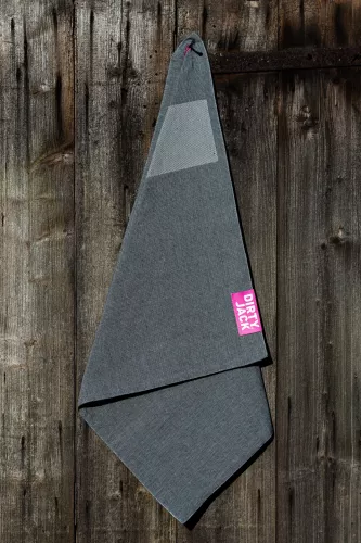 DIRTY JACK DIRTY JACK Kookdoek  Charcoal - Pink Label (DJKD014)