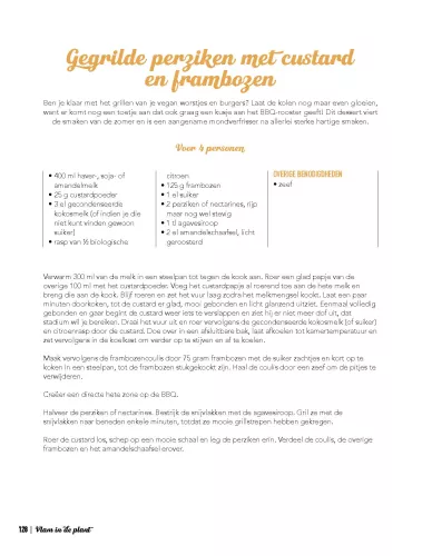 Kosmos Vlam in de plant De lekkerste vega(n) recepten voor op de BBQ (11873)