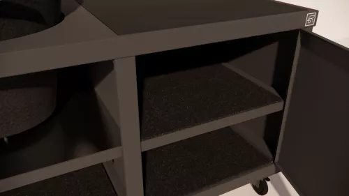 Roostr Roostr Buitenkeuken Rubix Duo met wielen en Kamado Inlay (20000)