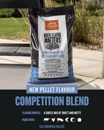 Traeger Traeger Competition Blend Pellets 9kg (PEL417)