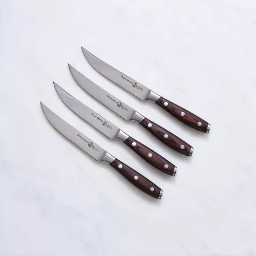 Messermeister Messermeister Avanta pakkawood steak messen set (L8584-5/4S)