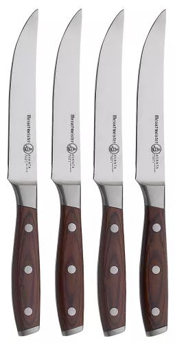 Messermeister Messermeister Avanta pakkawood steak messen set (L8584-5/4S)