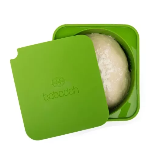 Babadoh Babadoh Blauw  6 Silicone deeg en vershoudbakjes (SKU11)