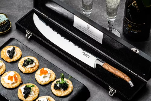 Laguiole Style de Vie Laguiole Style de Vie Luxury Line Champagnesabel Olijfhout (SabelOlijf)