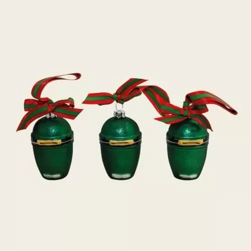 Big Green Egg mini kerstballen (3 stuks)