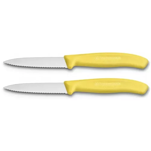 Victorinox   Victorinox Tomatenmes Tafelmes Kartel Geel 2 stuks (3V6.7836.L118B)