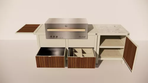 Roostr Roostr Gas BBQ  - Opstelling 6 (12329)