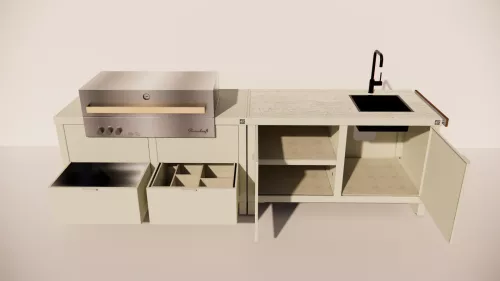 Roostr Roostr Gas BBQ - Opstelling 7 (12338)