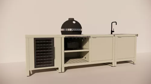 Roostr Kamado - Opstelling 7