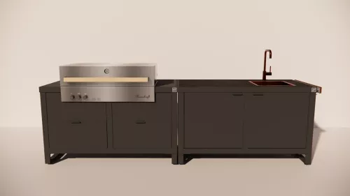 Roostr Gas BBQ - Opstelling 3