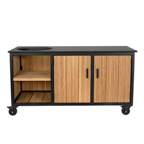 Fraaii Buitenkeuken Bamboo Natural Inferno