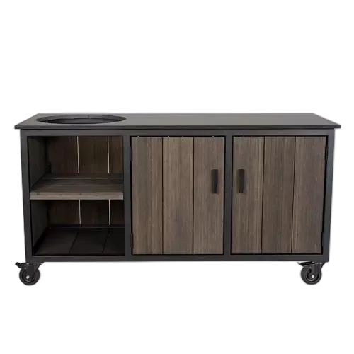 Fraaii Buitenkeuken Bamboo Graphite Inferno XL