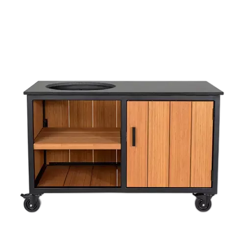 Fraaii Buitenkeuken Bamboo Teak Oil Storage