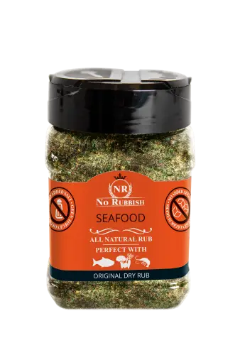 No Rubbish Seafood Rub No salt-sugar