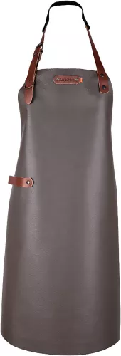 Xapron Xapron Bovine Schort Taupe Leer Nekband Medium Leer (SA390145-74)