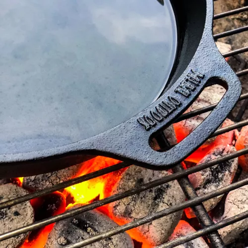 Valhal Outdoor Valhal Skillet Gietijzer met Handgrepen 30 cm (VH30H)