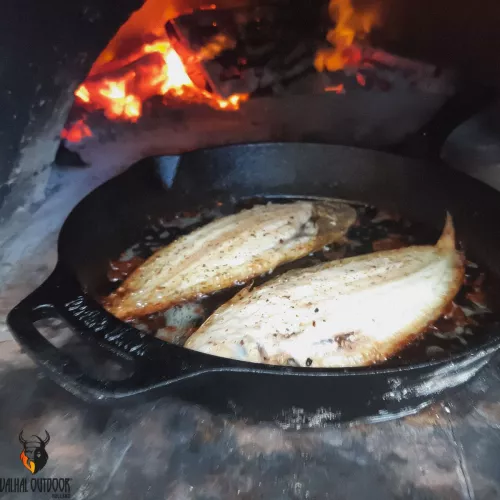 Valhal Outdoor Valhal Skillet Gietijzer met Handgrepen 30 cm (VH30H)