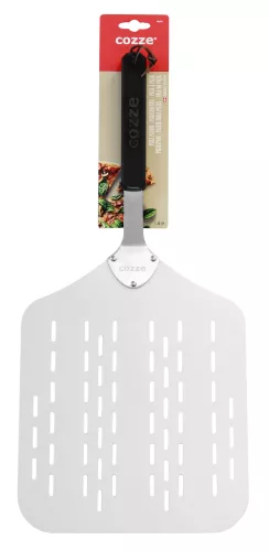 Cozze Pizzaschep met Gaatjes Aluminium 60 cm (90379)