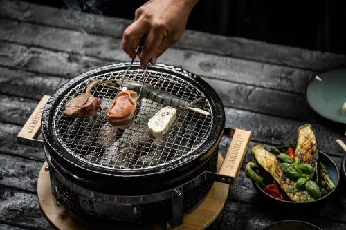 Yakiniku YAKINIKU  Keukenpincet recht (500504)