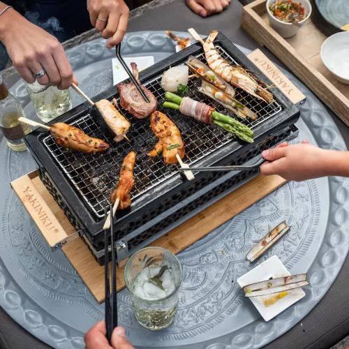 Yakiniku YAKINIKU  Keukenpincet recht (500504)