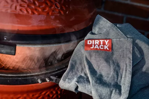 DIRTY JACK DIRTY JACK Kookdoek Charcoal Red label (DJKD009)