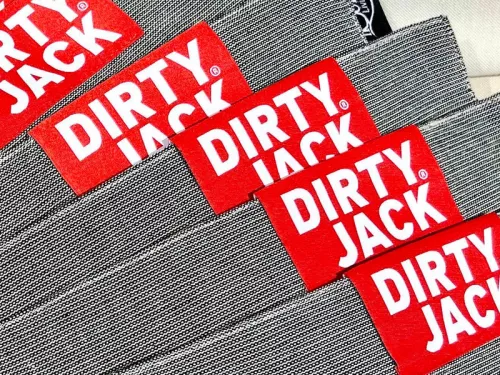 DIRTY JACK DIRTY JACK Kookdoek Charcoal Red label (DJKD009)
