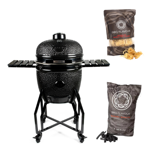 YAKINIKU Kamado Black Edition Large Basic starterset