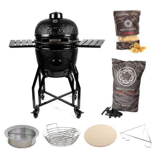 YAKINIKU Kamado Black Edition Medium Compleet starterset