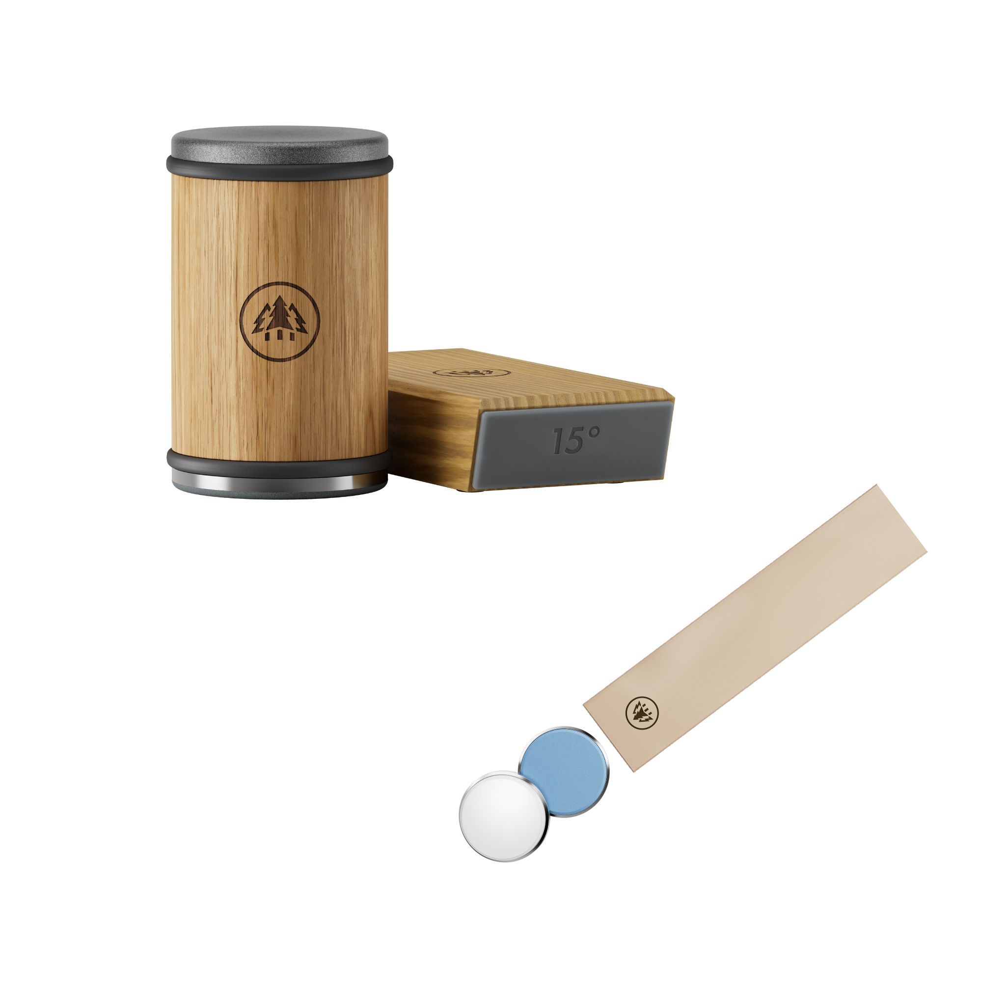 HORL 3 Messenslijper Eik set